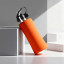 Бутылка для воды Bottle C1, сталь, soft touch, 600 мл, оранжевый Бутылка для воды Bottle C1, сталь, soft touch, 600 мл, оранжевый