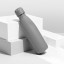 Вакуумная термобутылка Vacuum bottle C1, soft touch, 500 мл, серый