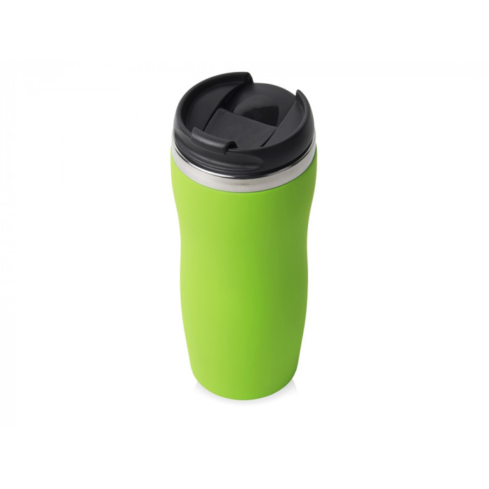 Термокружка Double wall mug C1, soft touch, 350 мл, зеленое яблоко