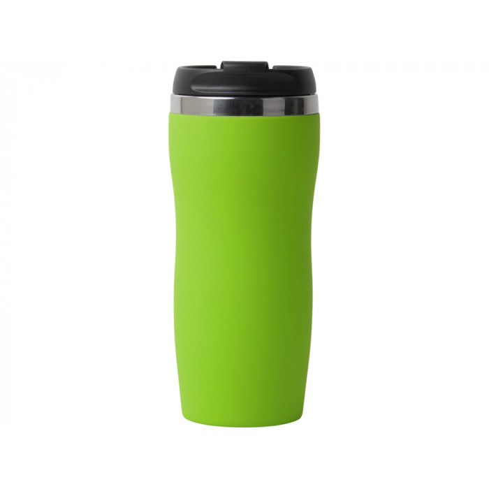 Термокружка Double wall mug C1, soft touch, 350 мл, зеленое яблоко