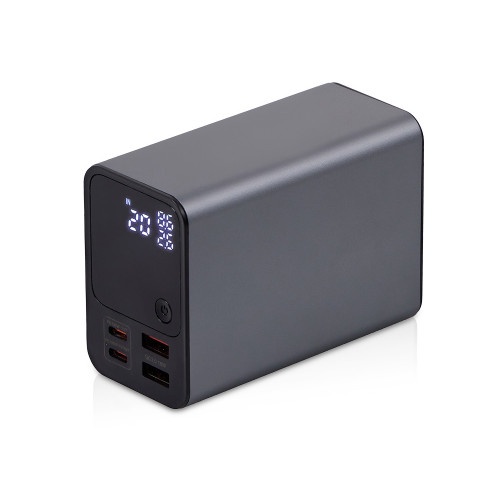 Внешний аккумулятор для ноутбуков EpIQ, 100 Вт, 30000 mAh, темно-серый Внешний аккумулятор для ноутбуков EpIQ, 100 Вт, 30000 mAh, темно-серый
