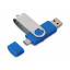 USB3.0/USB Type-C флешка на 16 Гб Квебек C, синий USB3.0/USB Type-C флешка на 16 Гб Квебек C, синий