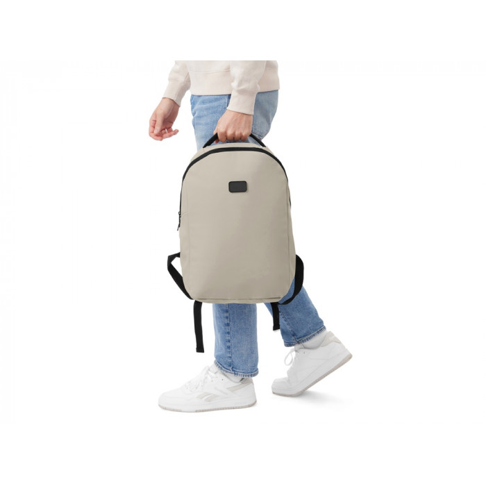 Рюкзак Sofit для ноутбука из экокожи, оливковый