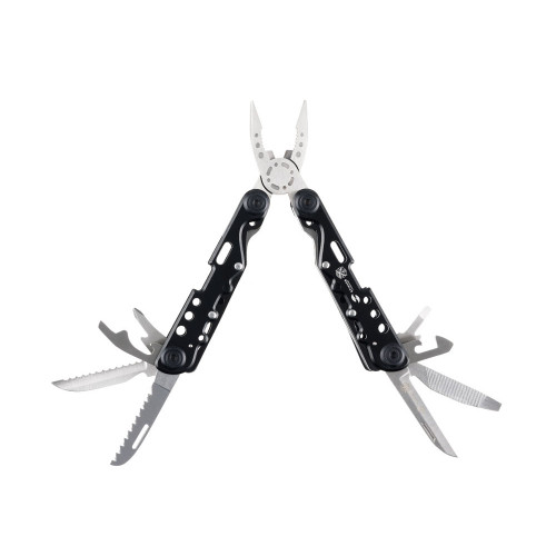 Мультитул Stinger, 105x40 мм, 13 функций, сталь, чёрно-серебристый, в комплекте нейлоновый чехол Мультитул Stinger, 105x40 мм, 13 функций, сталь, чёрно-серебристый, в комплекте нейлоновый чехол