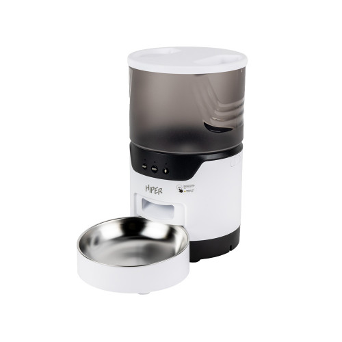 Умная Wi-Fi кормушка IoT Pet Feeder, 3000 мл, белый/черный Умная Wi-Fi кормушка IoT Pet Feeder, 3000 мл, белый/черный
