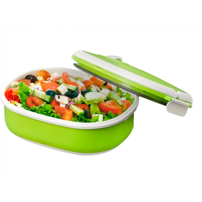 Ланч-бокс Spiga 750 мл для микроволновой печи, зеленый (Р)