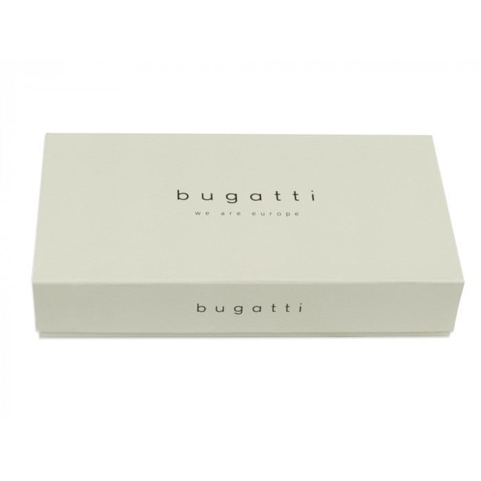 Кошелёк женский BUGATTI СИНА | SINA, зеленый, воловья кожа/полиэстер, 13,7х3х9,5 см