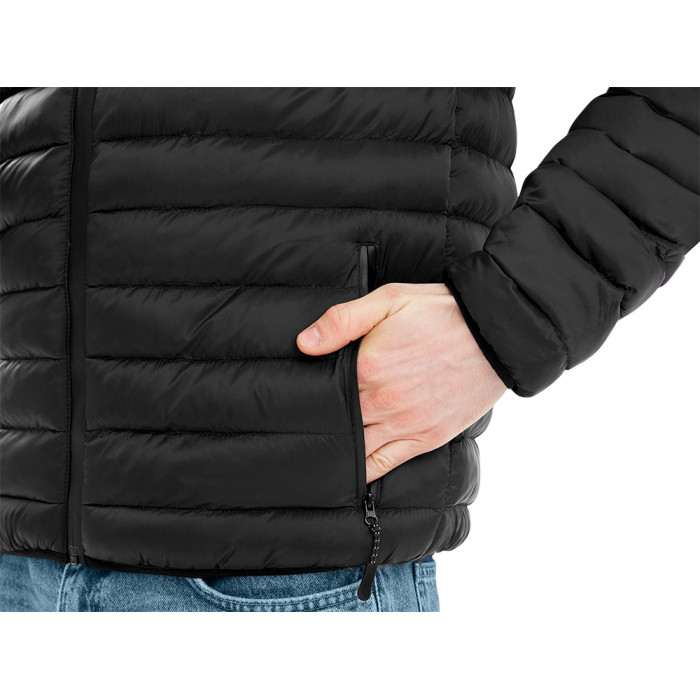 Стеганая куртка Uniqloud, черный