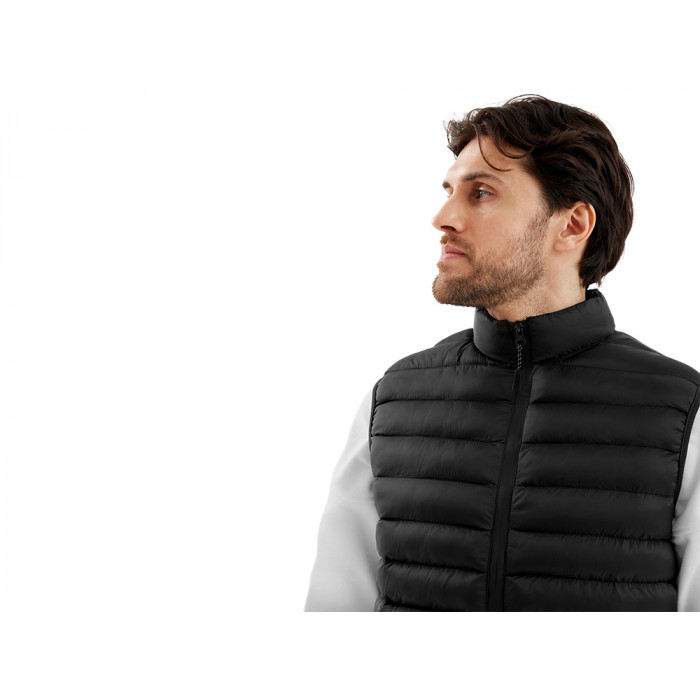 Стеганый жилет Uniqloud, черный