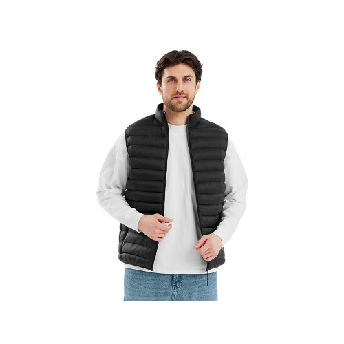 Стеганый жилет Uniqloud, черный
