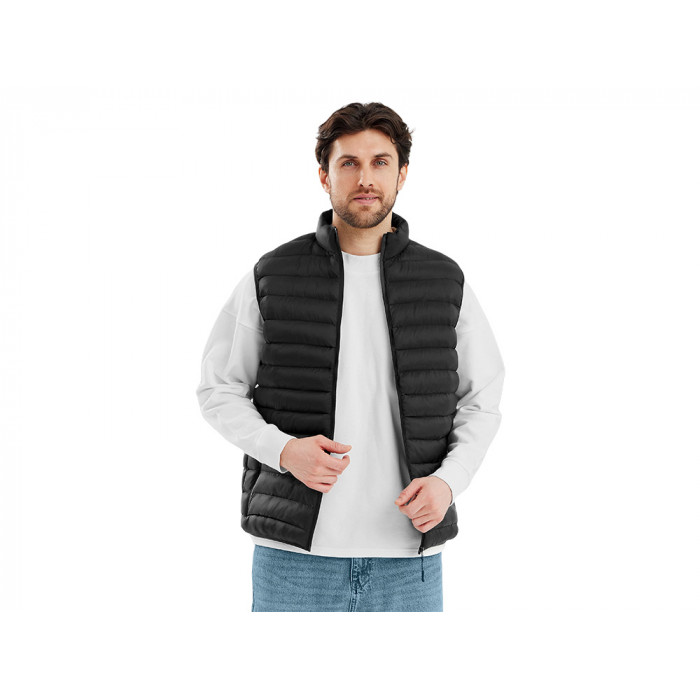 Стеганый жилет Uniqloud, черный