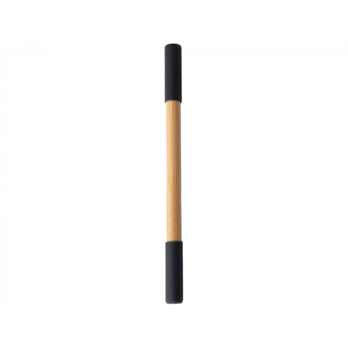 Вечный карандаш и ручка из бамбука Black bamboo, натуральный и черный