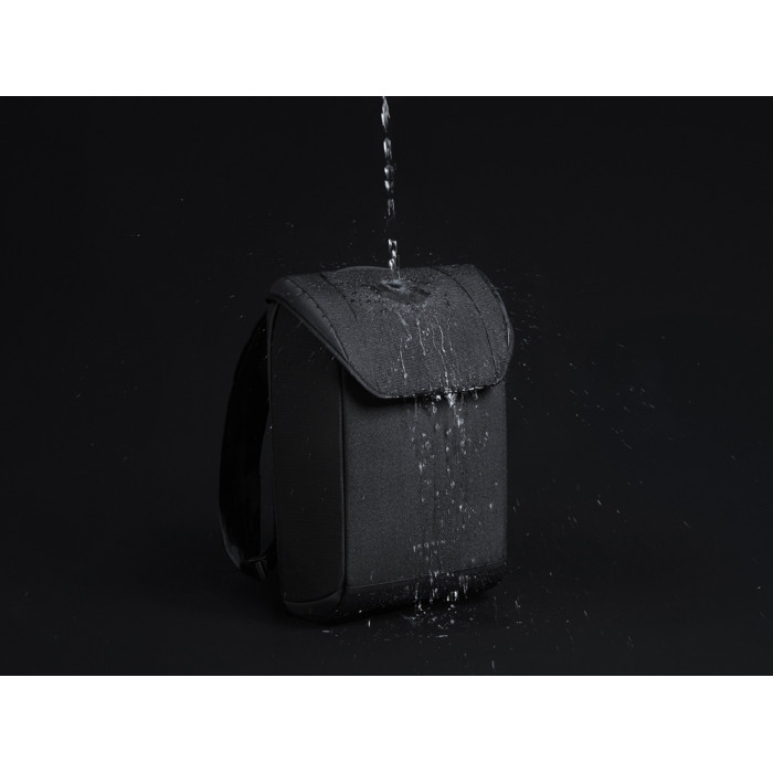 Водостойкий антикражный рюкзак Clickpack для ноутбука 15.6, черный