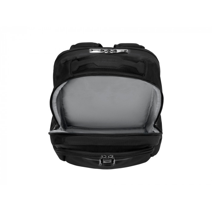 Рюкзак WENGER XE Resist 16, черный, переработанный ПЭТ/Полиэстер, 30х20х44 см, 23 л.