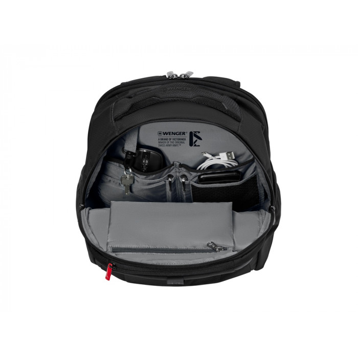Рюкзак WENGER XE Professional 15.6, черный, переработанный ПЭТ/Полиэстер, 32х22х44 см, 23 л.