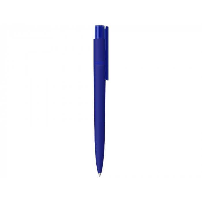 Шариковая ручка RECYCLED PET PEN PRO K transparent GUM soft-touch, синий