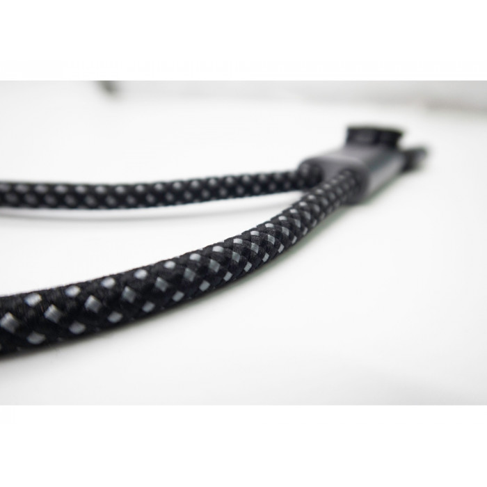 Ремешок-держатель для телефона с зарядным кабелем USB-C - USB-C Lany Wristband Charge Eco, серый