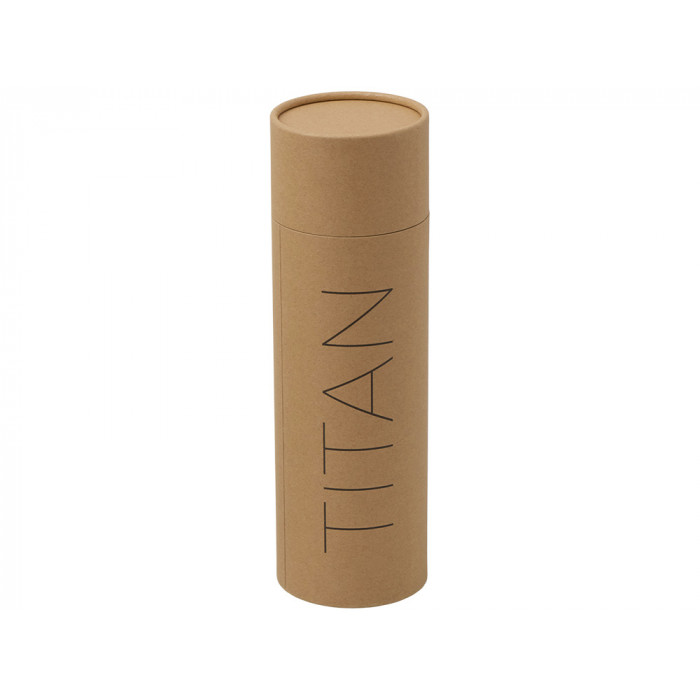 Бутылка для воды из титана Titan, 750ml, темно-серый