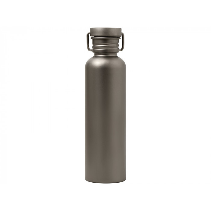 Бутылка для воды из титана Titan, 750ml, темно-серый