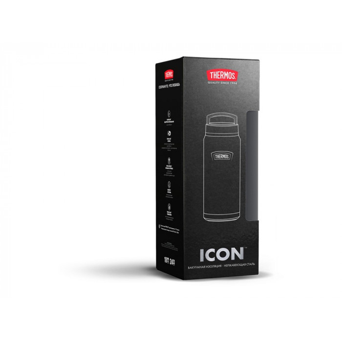 Термос из нерж. стали тм THERMOS IS-212 GT 1.2L, темно-серый