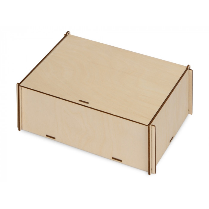 Подарочный набор с БЗУ и внешним аккумулятором Bamboo Set, натуральный
