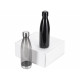 Подарочный набор с термосом и бутылкой Bottle set, черный Подарочный набор с термосом и бутылкой Bottle set, черный