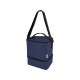 Tundra, сумка-холодильник из переработанного PET-пластика, для обеда, на 9 банок - Heather navy Tundra, сумка-холодильник из переработанного PET-пластика, для обеда, на 9 банок - Heather navy