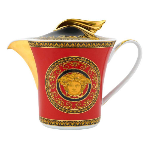 Чайник Versace Medusa, красный/золотистый (Р) Чайник Versace Medusa, красный/золотистый (Р)