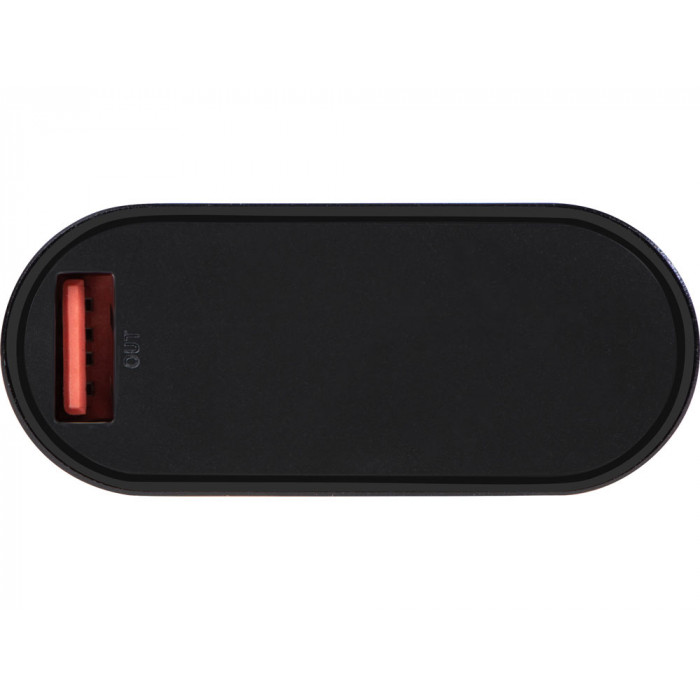 Внешний аккумулятор с QC/PD Qwik, 10000 mah, черный (Р)