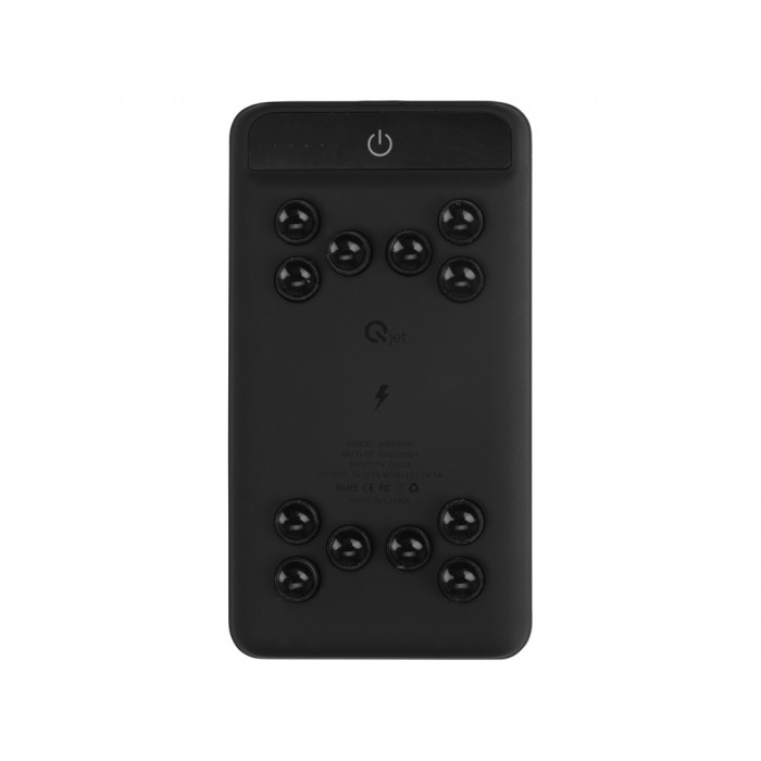 Портативное беспроводное зарядное устройство Airbank, 10000 mAh, черный (Р)