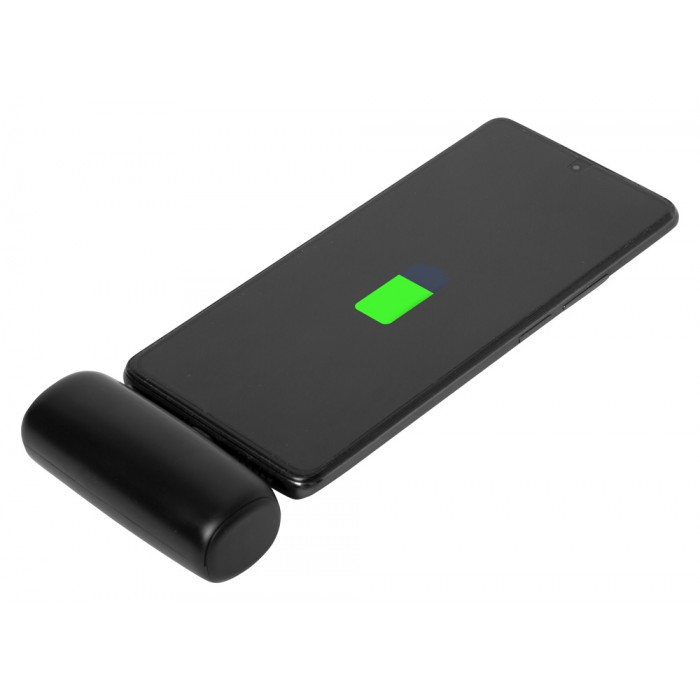 Внешний аккумулятор с разъёмом Type-C Inject, 4000 mAh, черный (Р)
