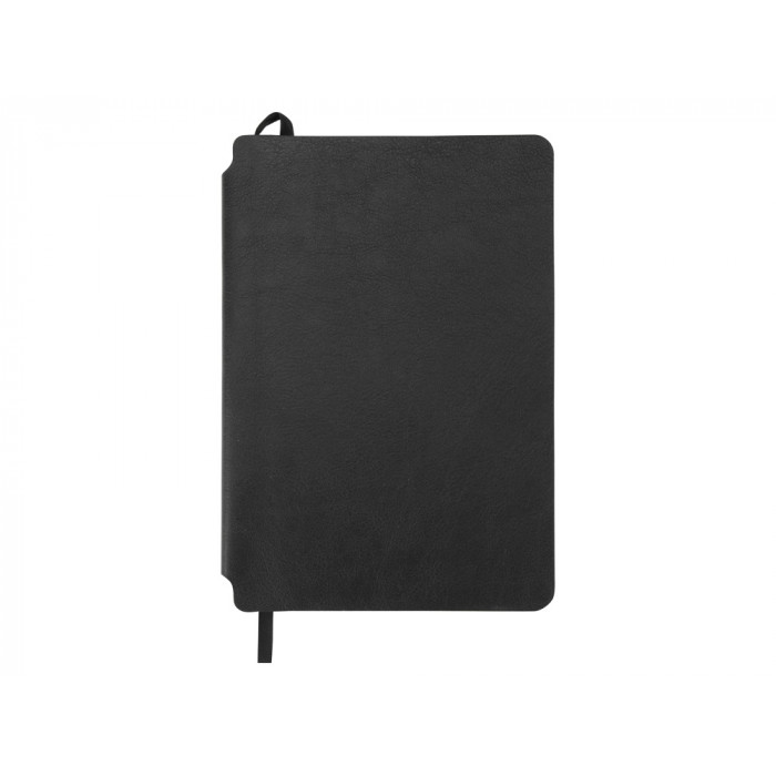 Блокнот Notepeno А5 с тонированными линованными страницами, черный (Р)