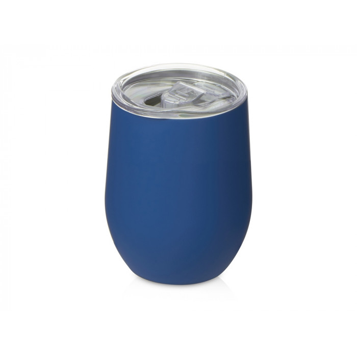 Термокружка Vacuum mug C1, soft touch, 370мл, синий (Р)