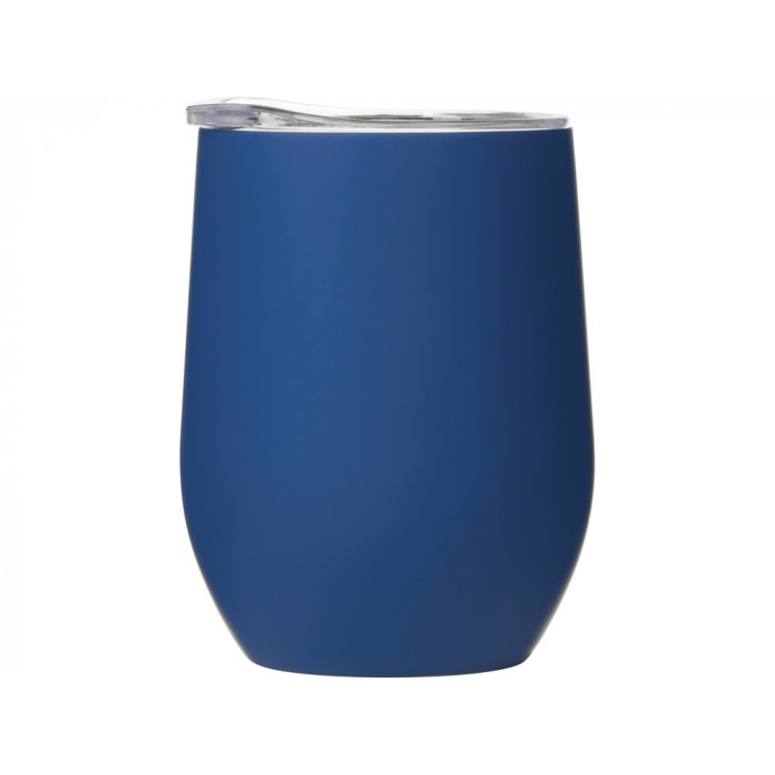 Термокружка Vacuum mug C1, soft touch, 370мл, синий (Р)