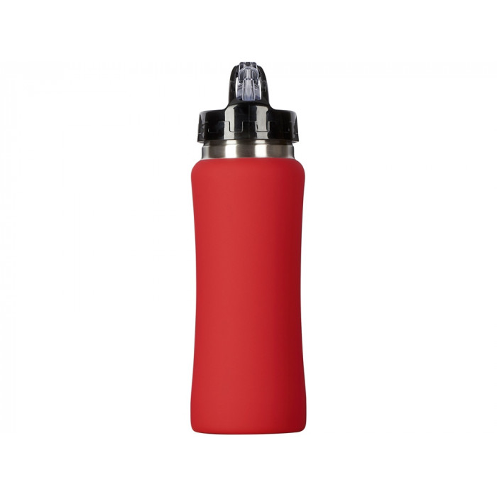 Бутылка для воды Bottle C1, сталь, soft touch, 600 мл, красный (Р)