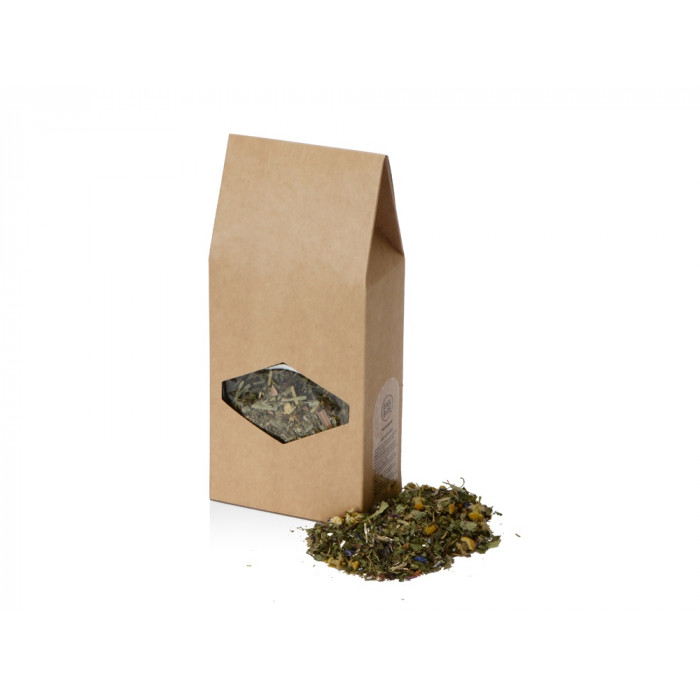 Подарочный набор Tea time с пледом, синий