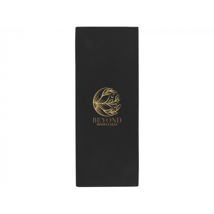 Althea спортивное полотенце 30х80 см - сплошной черный