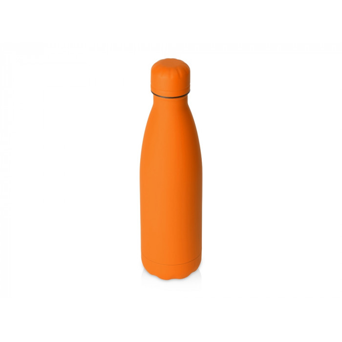 Вакуумная термобутылка Vacuum bottle C1, soft touch, 500 мл, оранжевый (Р)