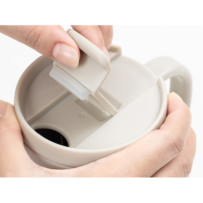 Термокружка из нерж. стали тм THERMOcafe TCCM-460SY (WGY) 0,46L