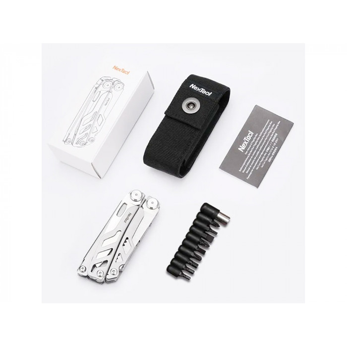 Мультитул Nextool Flagship Max, серый (NE20310A)