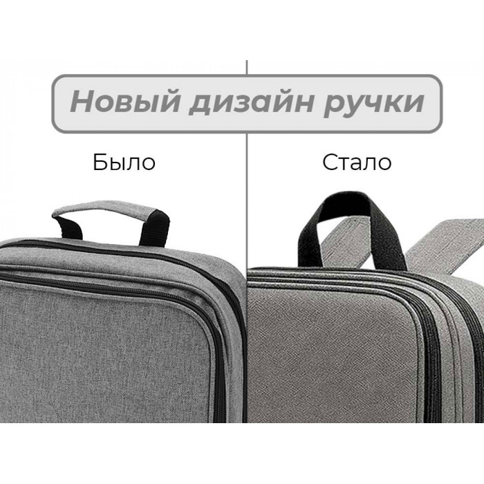 Рюкзак Denim, серый