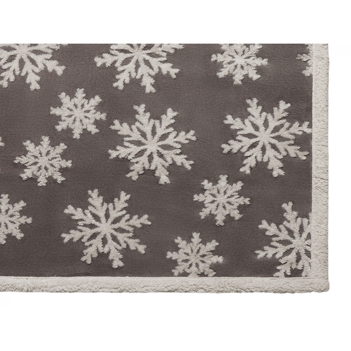 Плед Snowflake новогодний