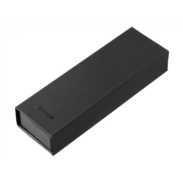 Подарочный набор из 2-х ручек Black Lama soft-touch, черный