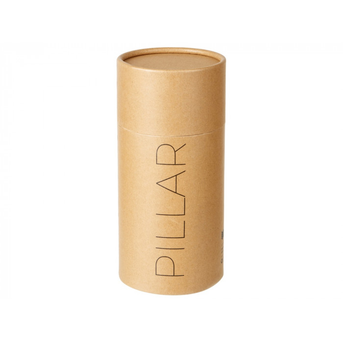 Герметичная вакуумная термокружка Pillar,550 мл, серебристый (Р)