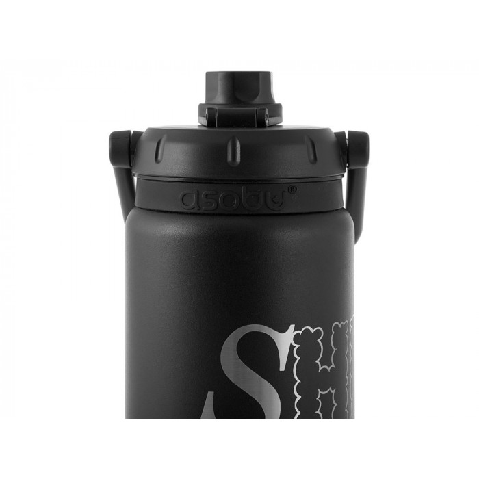 Вакуумный термос Canyon Jug, 1430 мл, черный с гравировкой