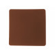 ПАТЧ КВАДРАТ soft-touch (коричневый ) 5,5 х 5,5 см