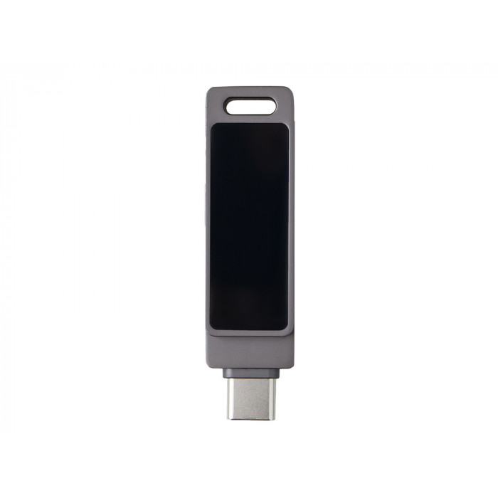 Флешка 32 ГБ USB Type-C и USB 3.0 с подсветкой лого Спинлайт