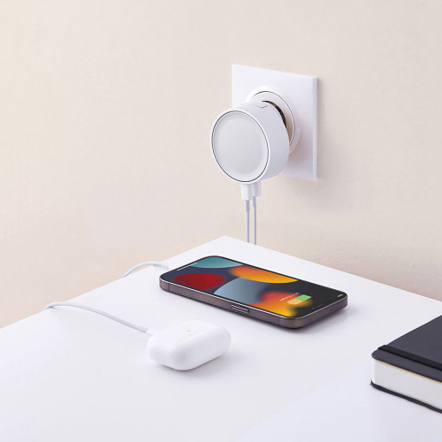 Адаптер питания USB Poweron, белый Адаптер питания USB Poweron, белый