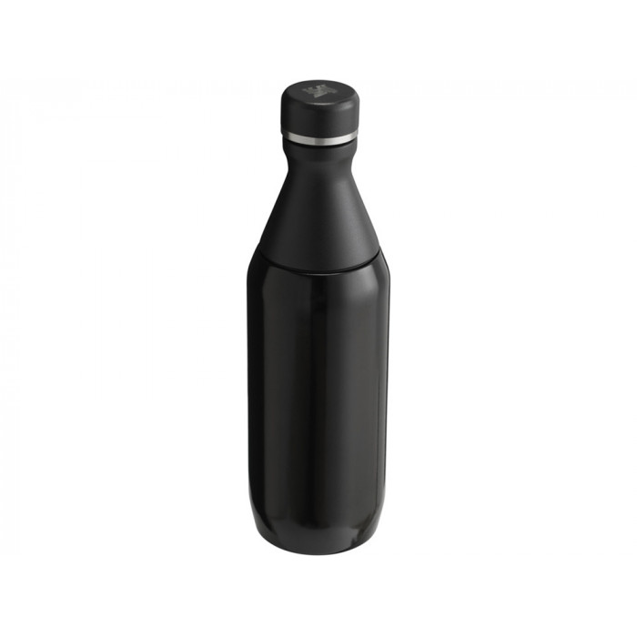 Бутылка для воды Stanley All Day Slim объемом 350 мл - черный глянцевый