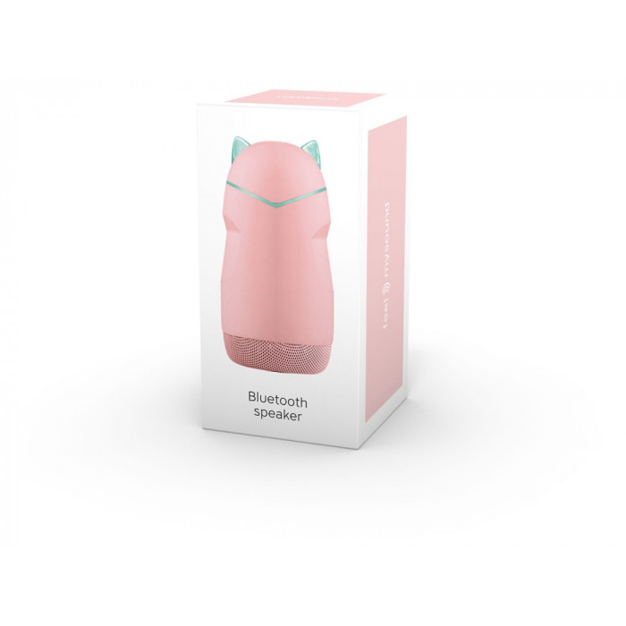 Портативная акустика Rombica Mysound Kitty 3C, розовый (Р)
